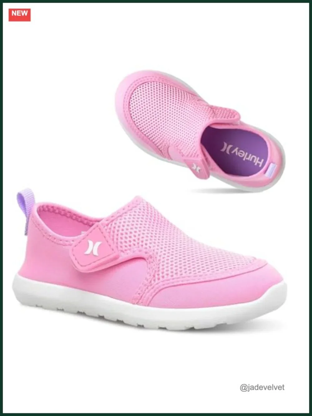 Toddler Water Shoes - Quick-Dry, Lightweight Slip-On with Adjustable Upper